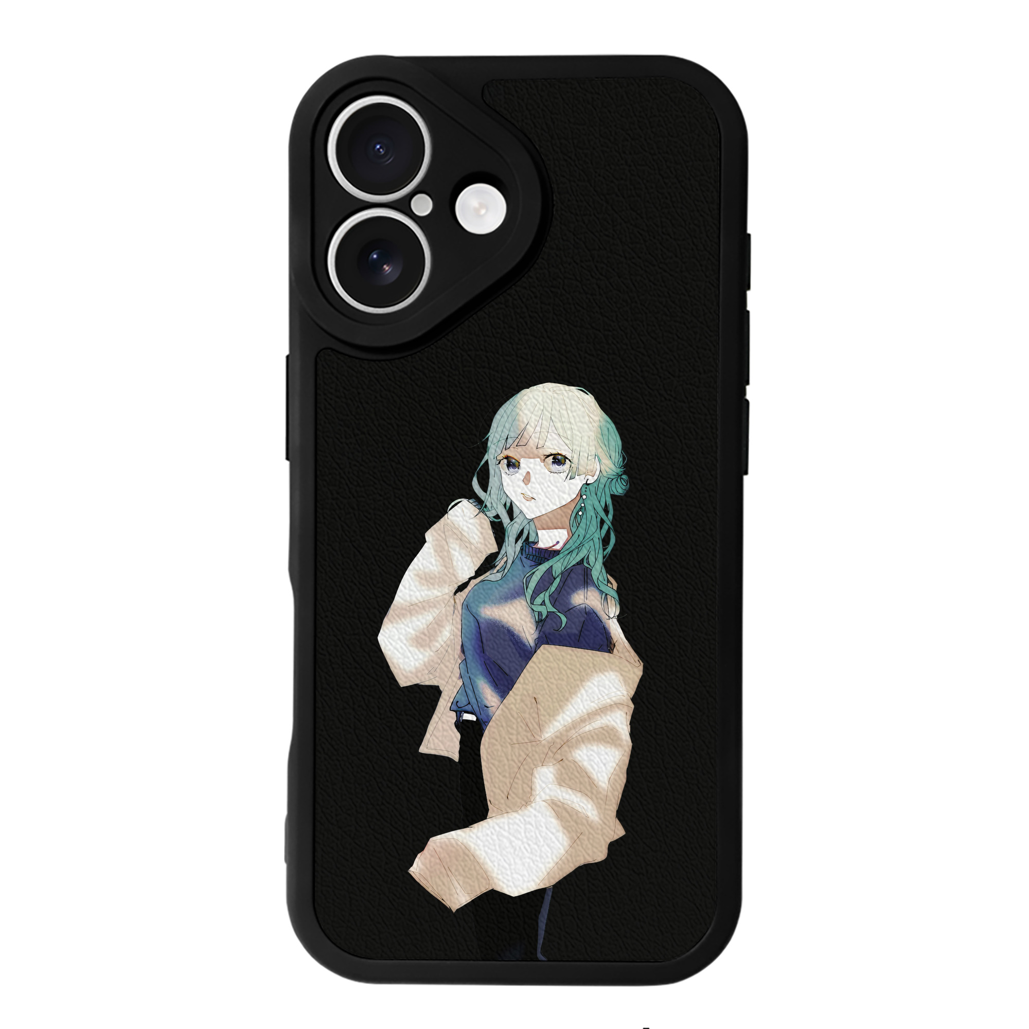 （画像用） 呪術廻戦 Jujutsu Kaisen 【iPhone 16シリーズ対応】シリコンスマホケース（レザー調） 材質：シリコン